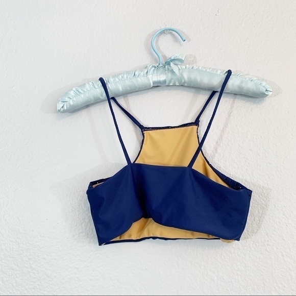 LOLLI “GOODIES” High Neck Laser Cut Bikini Top - Picture 4 of 5